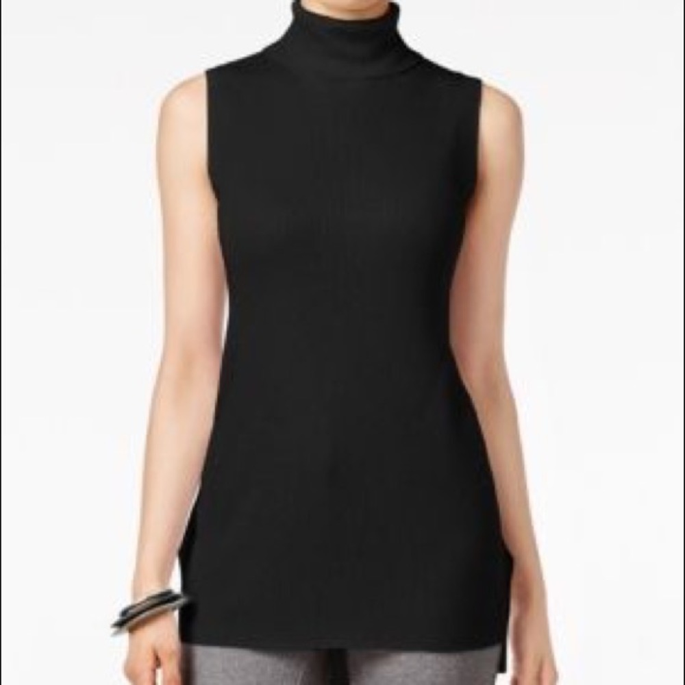 Alfani Sleeveless Turtleneck